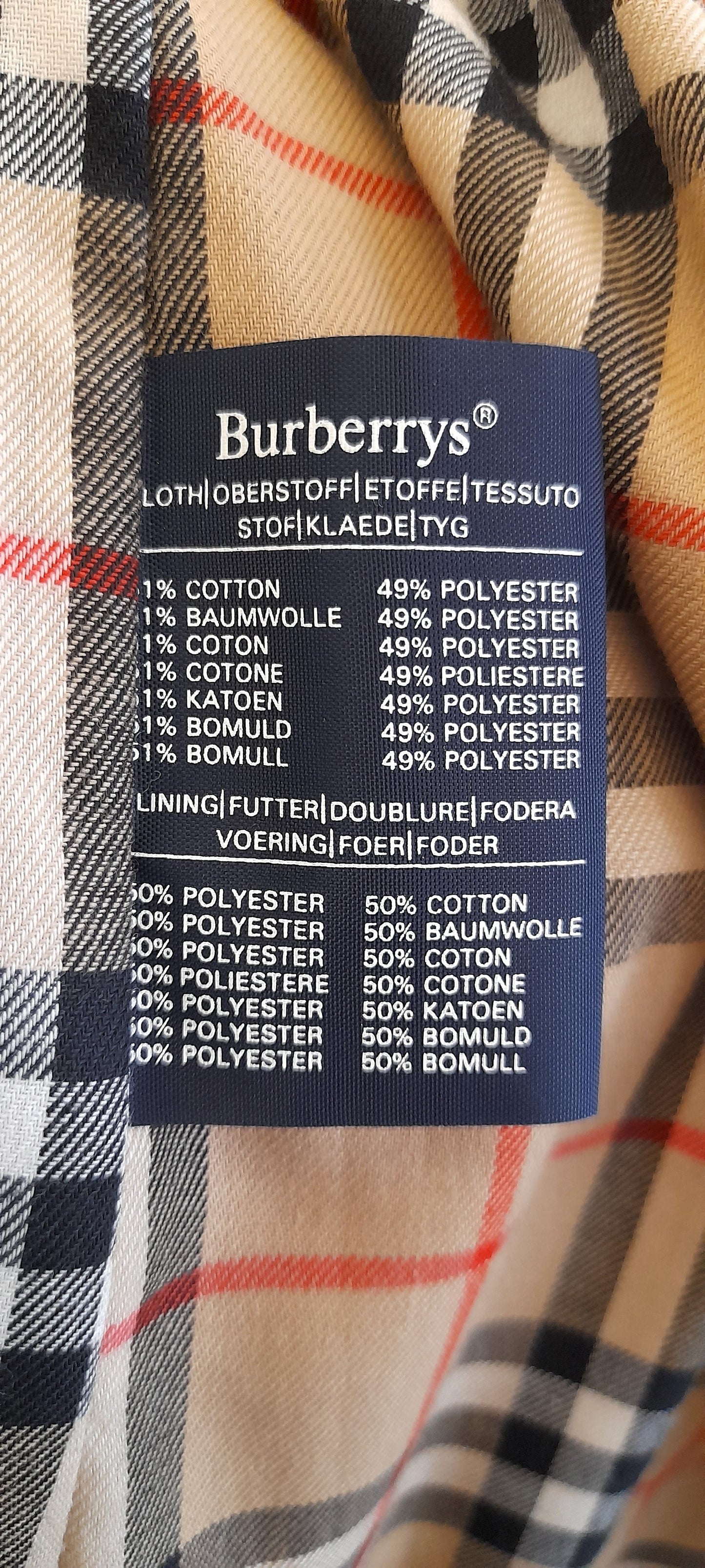 Impermeabile Burberry