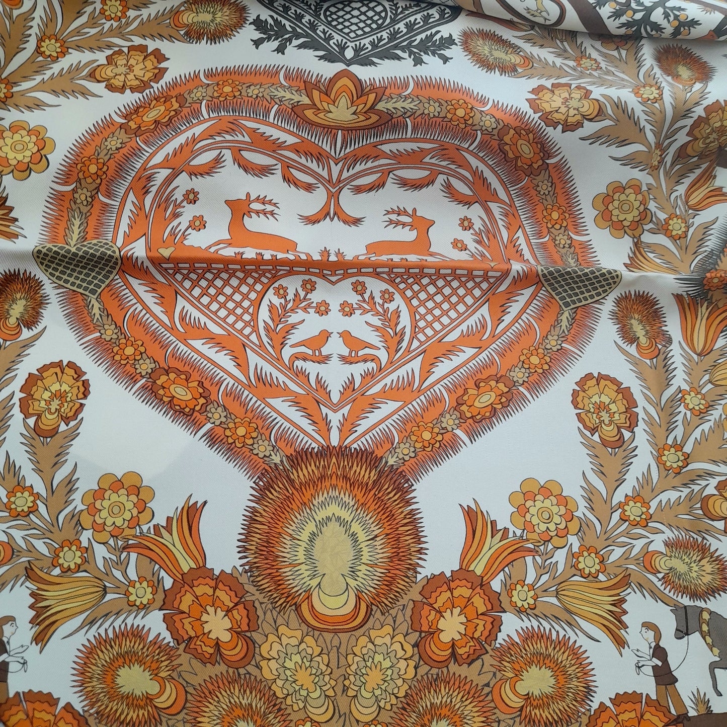Foulard Hermès Découpages