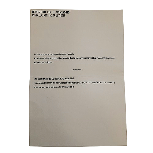 Lampada Barovier & Toso