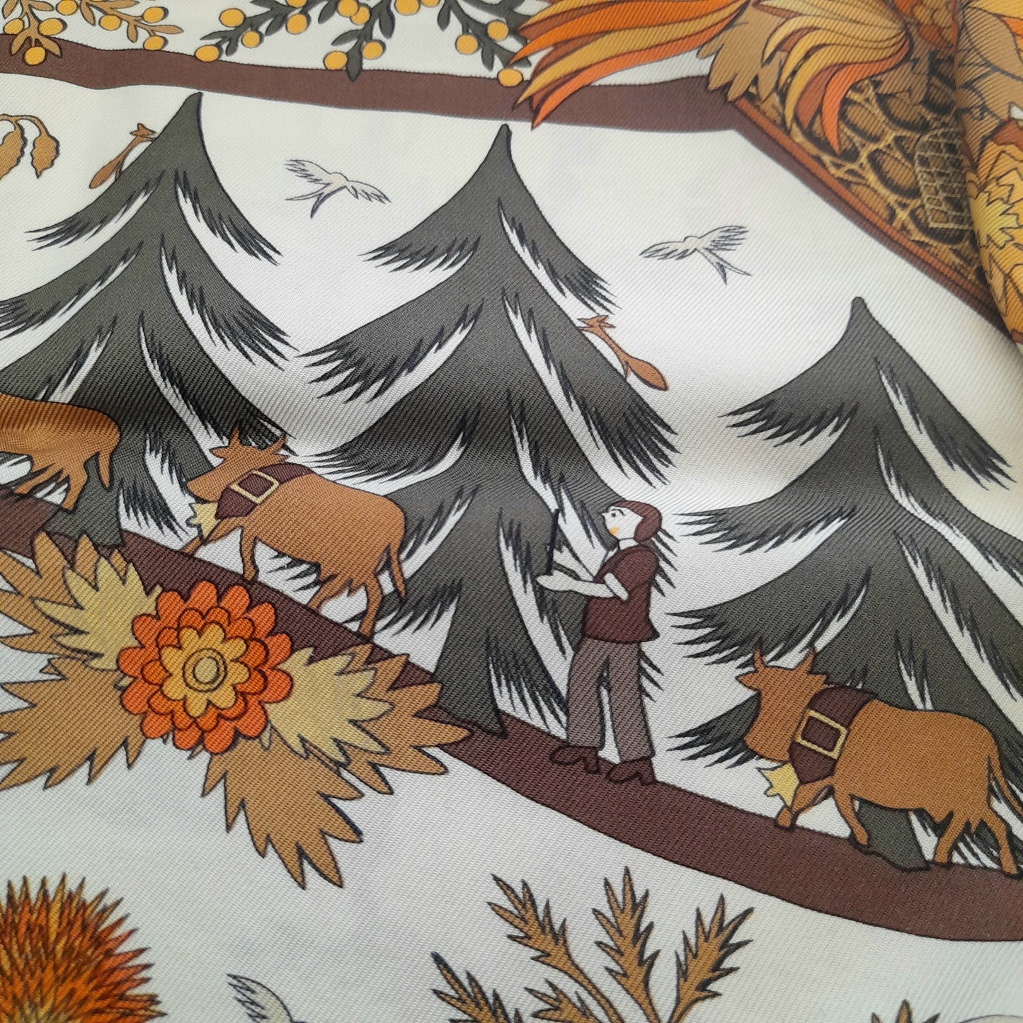 Foulard Hermès Découpages