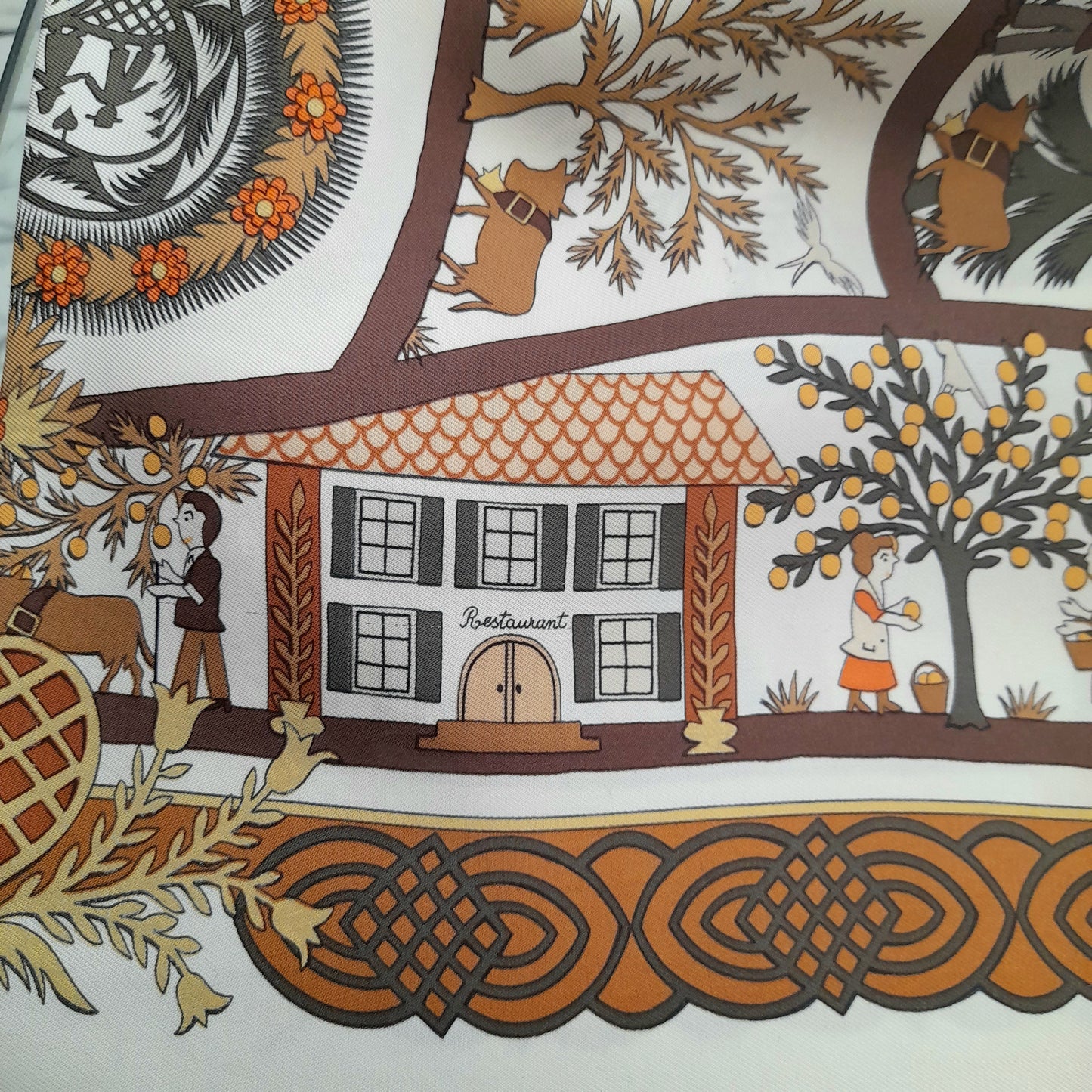 Foulard Hermès Découpages