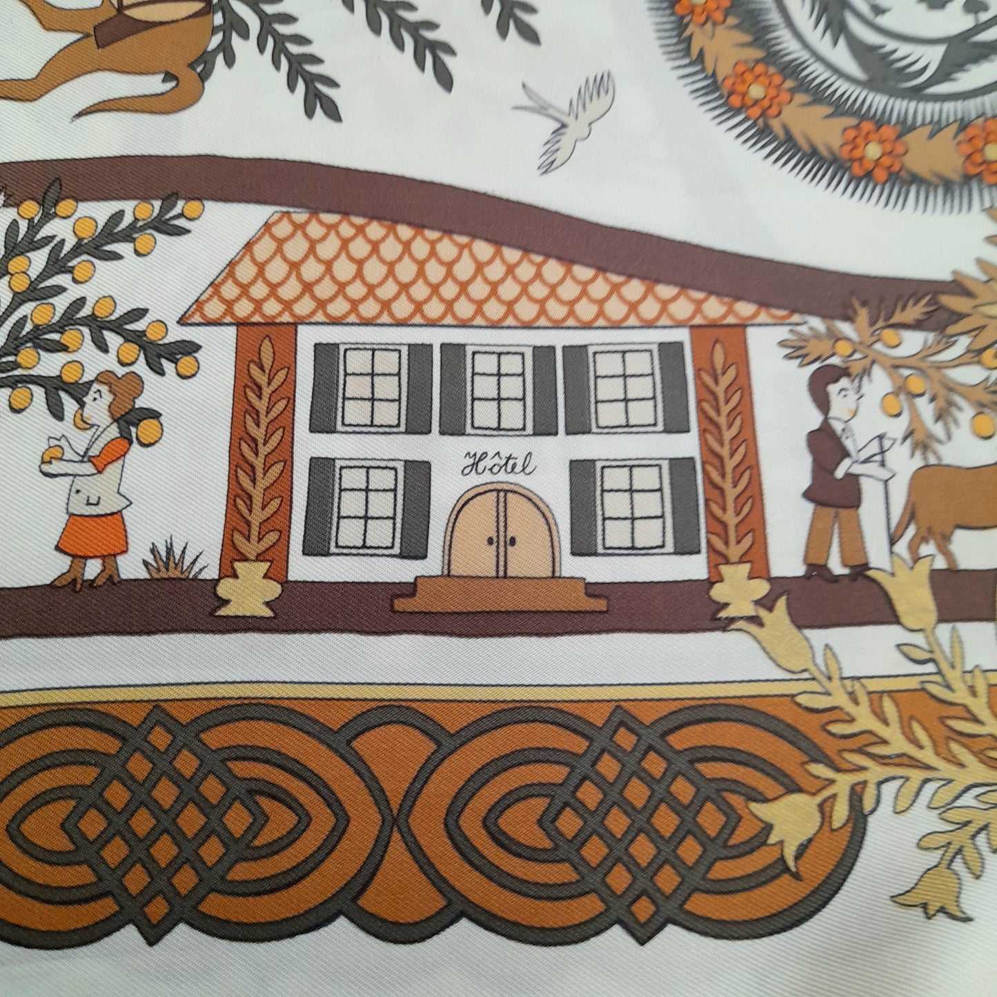 Foulard Hermès Découpages