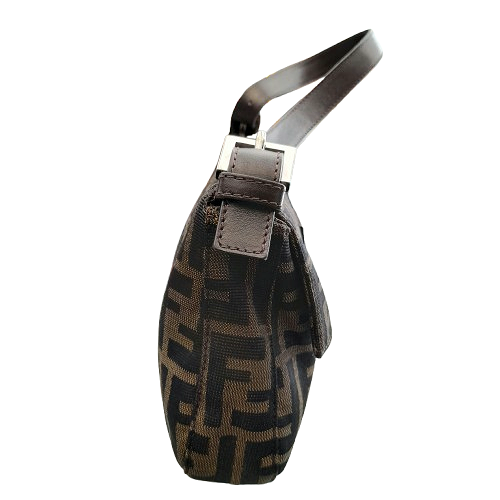 Borsa Fendi Baguette Canvas Zucca Monogram Vintage