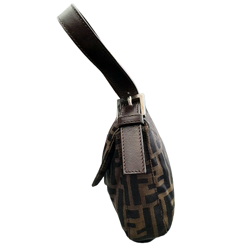 Borsa Fendi Baguette Canvas Zucca Monogram Vintage