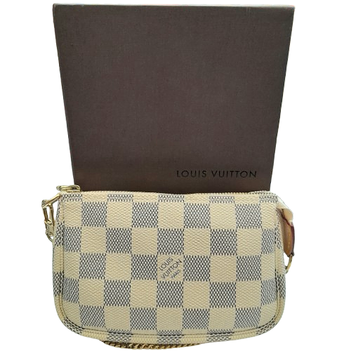 Borsa Mini Pochette Louis Vuitton Damier Azur