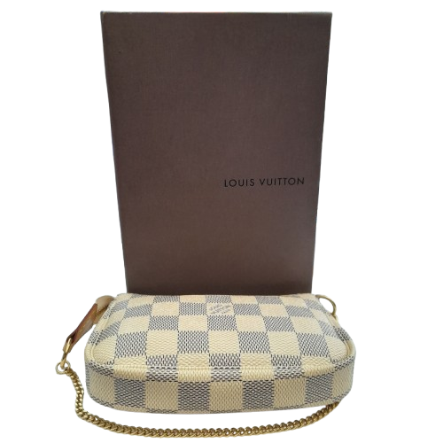 Borsa Mini Pochette Louis Vuitton Damier Azur