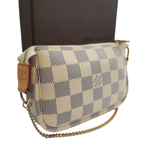 Borsa Mini Pochette Louis Vuitton Damier Azur
