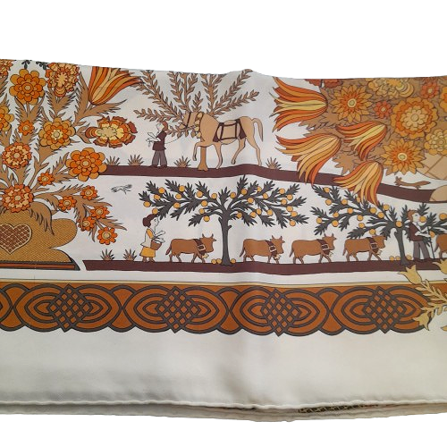 Foulard Hermès Découpages